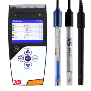 Multiparametre portabile pH/mV/EC/O2